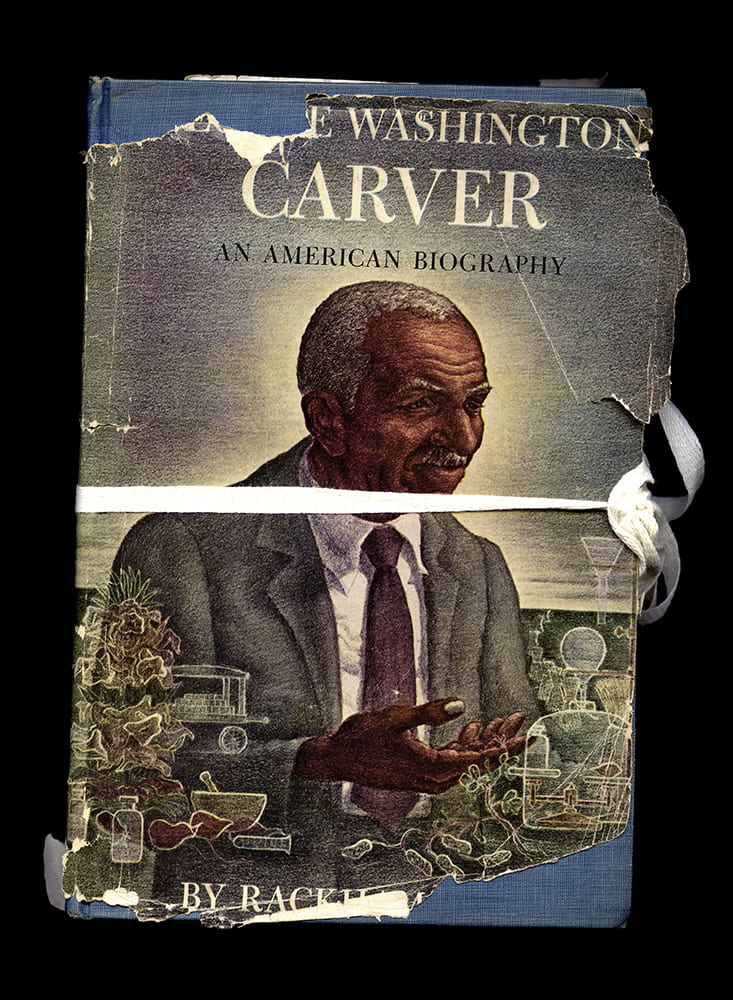 portrait on the cover for George Washington Carver c