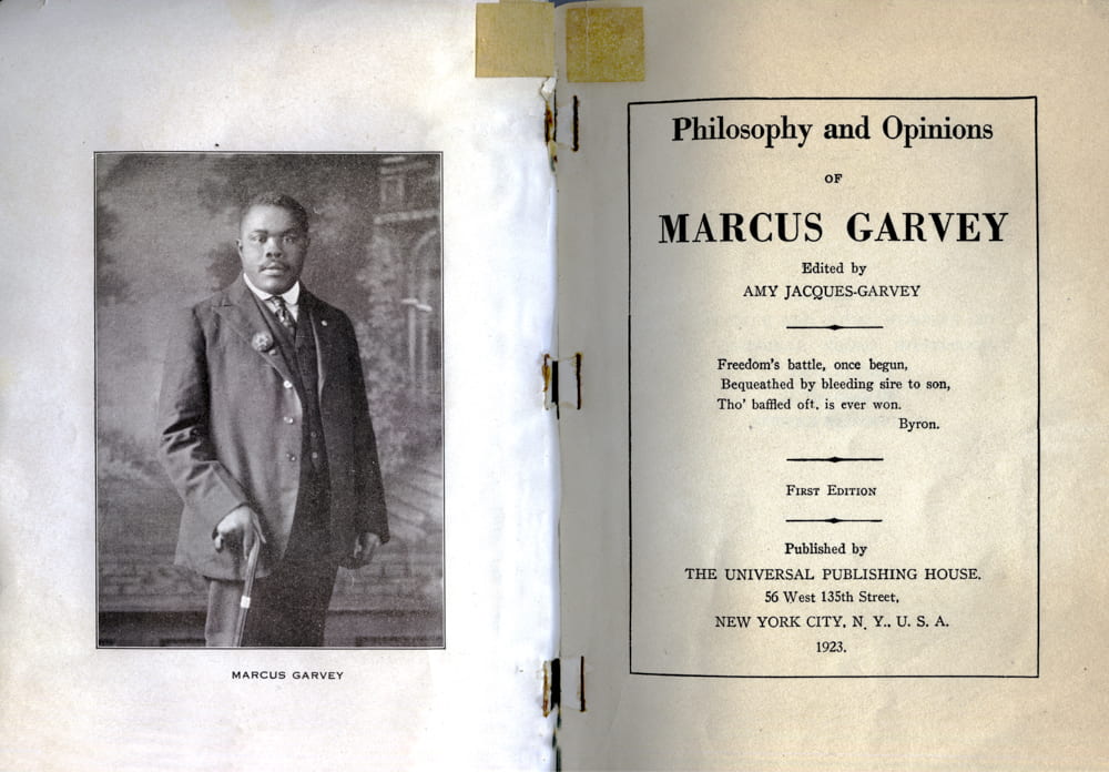 Title Page Marcus Garvey